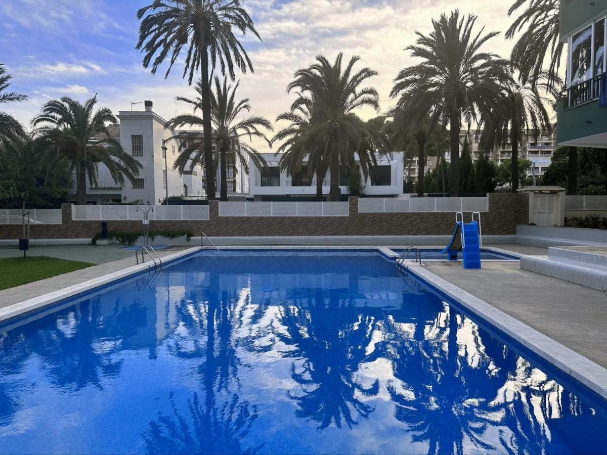 Appartement Piso A Pie De Playa Con Piscina Y Vistas Al Mar à Benicàssim Extérieur photo