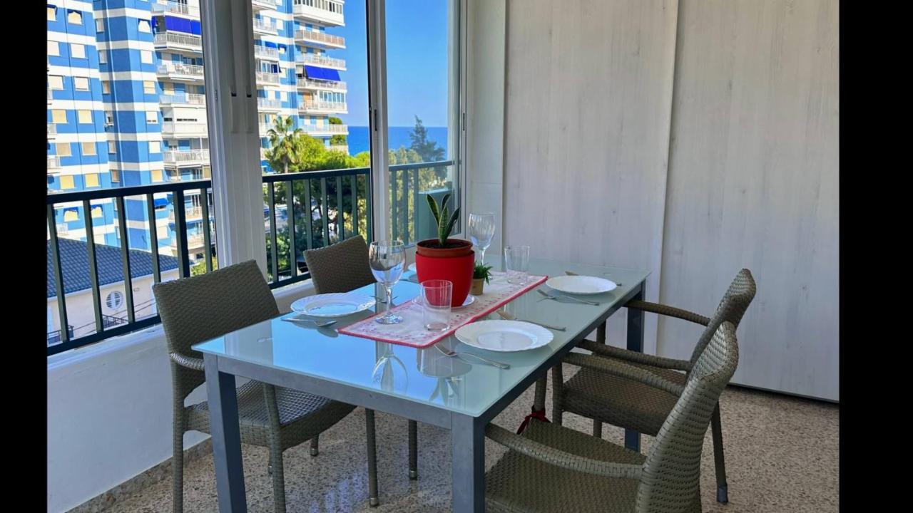 Appartement Piso A Pie De Playa Con Piscina Y Vistas Al Mar à Benicàssim Extérieur photo